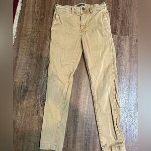American Eagle Outfitters Tan Chinos Classic Straight-Leg